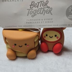 Cute Pancake and Syrup Ornaments